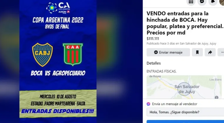 entradas boca