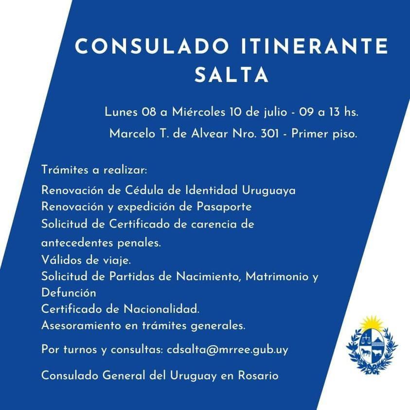 consulado itinerante