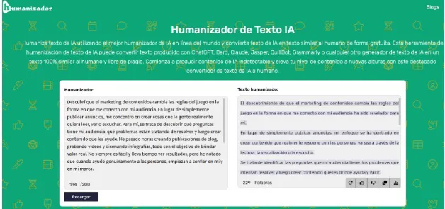 humanizador 123456789