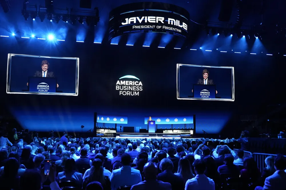 javrie milei american bussines form