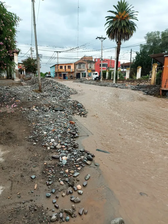 La Mercer inundado