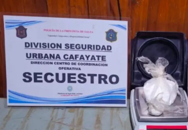 secuestro de droga cafayate