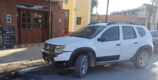 CAMIONETA CHOCADA CAMPO QUIJANO