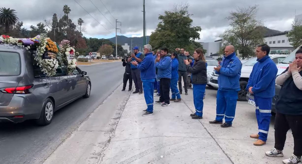 emotiva despedida a Franco