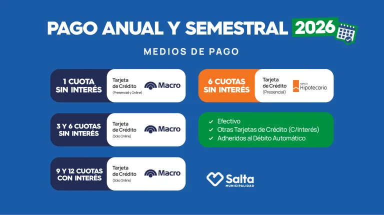 Pago Anual y Trimestral