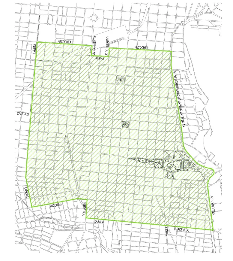 mapa estacionamiento